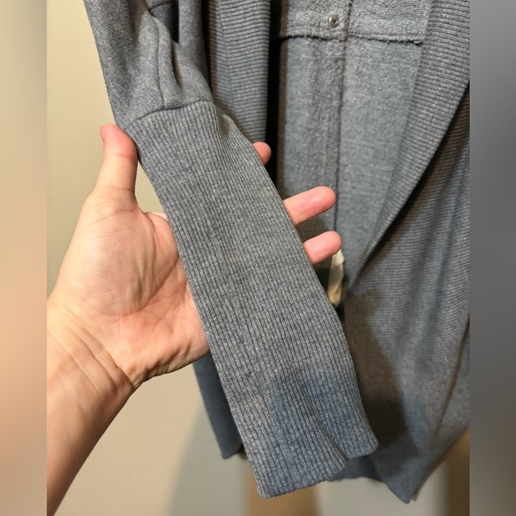 ARITZIA WILFRED Diderot Cotton Modal Open Front Cocoon Cardigan - Picture 3 of 8